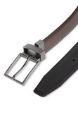 32mm Reversible Dress Belt, Dark Brown view# 5