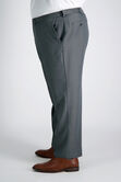 Big &amp; Tall Cool 18&reg; Heather Solid Pant, Graphite view# 3