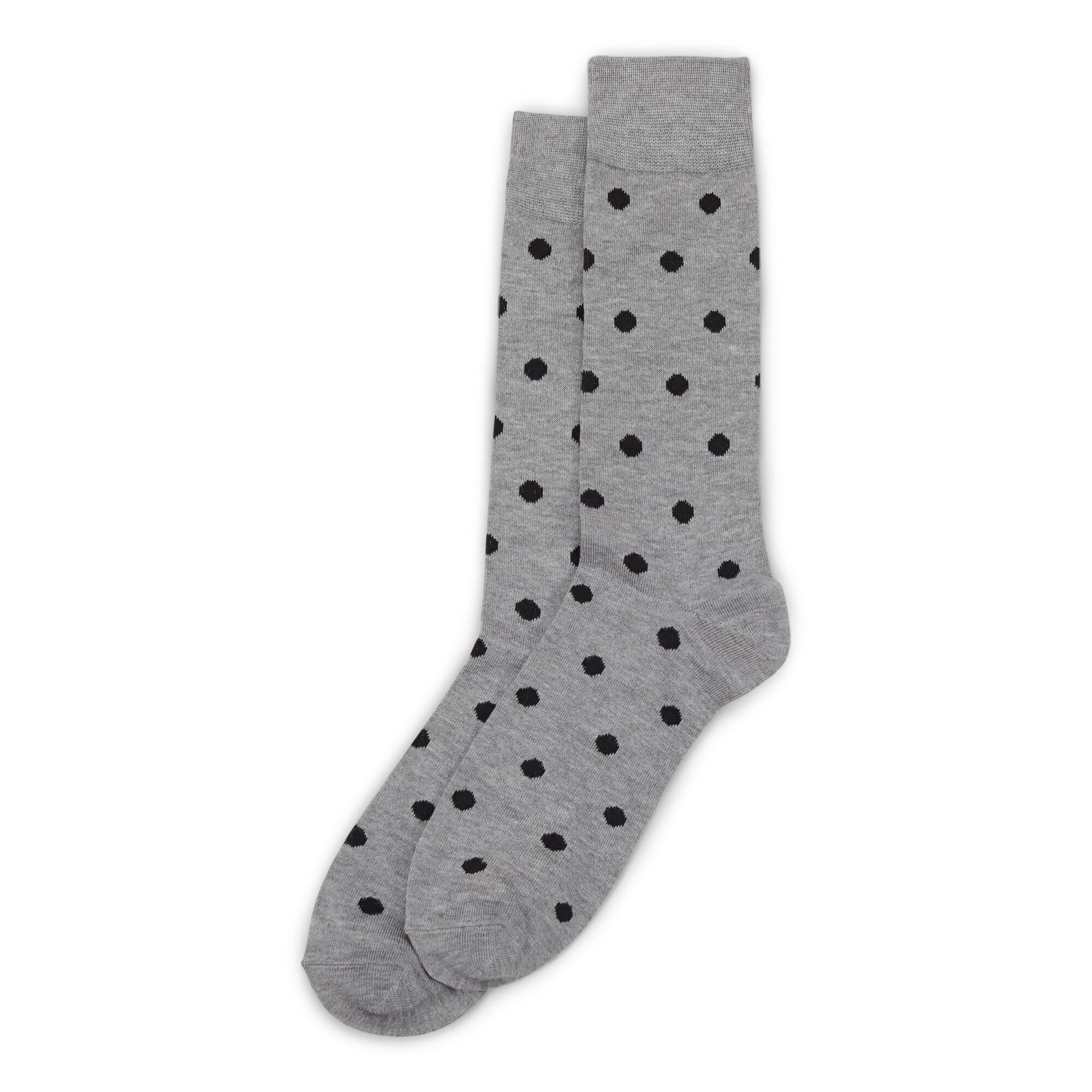Haggar Dot Socks Medium Grey (H7558 Clothing Underwear & Socks) photo