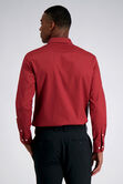 Premium Comfort Dress Shirt - Red Solid, Red view# 2