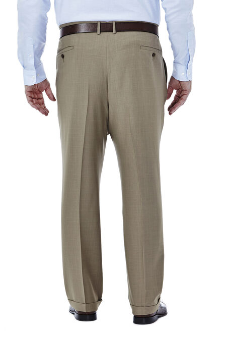 Big &amp; Tall E-CLO&trade; Stria Dress Pant, Taupe view# 3