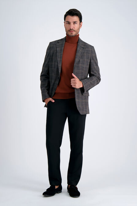 J.M. Haggar Slub Glen Plaid Sport Coat,  view# 3