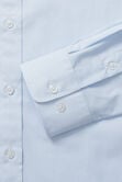 Premium Comfort Dress Shirt -  White &amp; Blue Stripe,  White view# 5