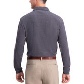 1/4 Zip Ribbed Sweater, Black Marl view# 2