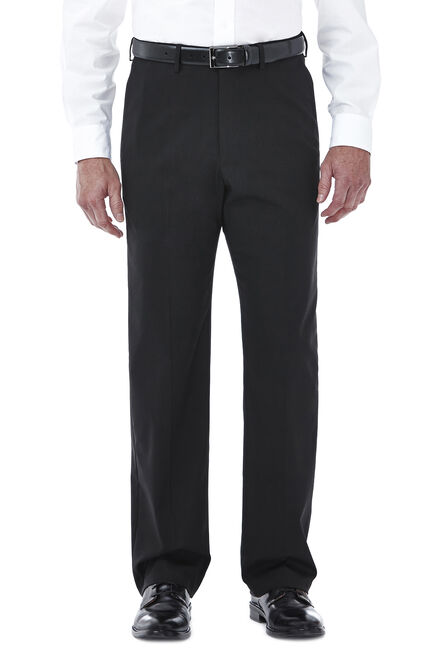 Premium Stretch Solid Dress Pant, Black view# 1