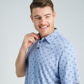 The Active Series&trade; Performance Poly Argle Palm Polo, Light Blue view# 3