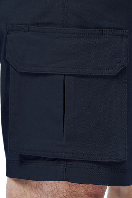 Big &amp; Tall Stretch Cargo Short, Navy view# 5