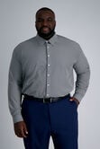 Smart Wash&reg; Tall Dress Shirt - Black Check,  view# 1