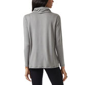 Long Sleeve Cowl Neck Top,  view# 4