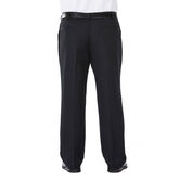 Big &amp; Tall Performance Microfiber Slacks, Black view# 3