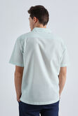 Short Sleeve Seersucker Camp Shirt, SEAFOAM view# 2