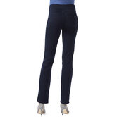 Pull On Straight Denim Pant, Midnight view# 3