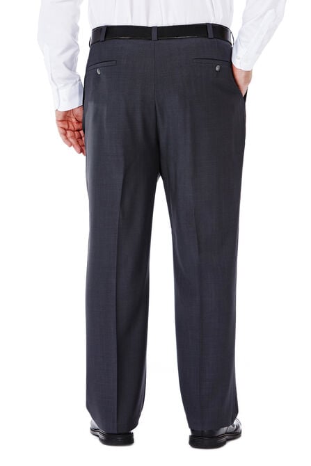 Big &amp; Tall E-CLO&trade; Stria Dress Pant, Oxford view# 6