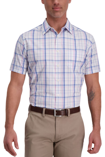 Pink and Blue Plaid Shirt,  view# 1