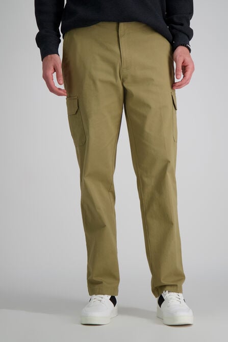 Stretch Comfort Cargo Pant, Camel view# 2