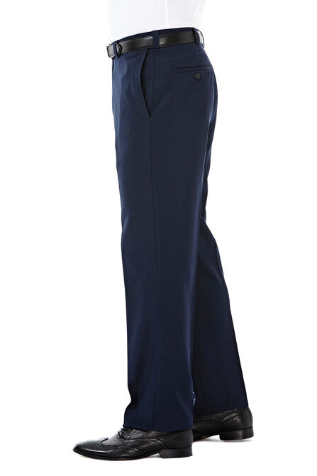 E-CLO&trade; Stria Heather Dress Pant, Navy view# 2