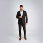 J.M. Haggar Premium Stretch Suit Pant, Chocolate