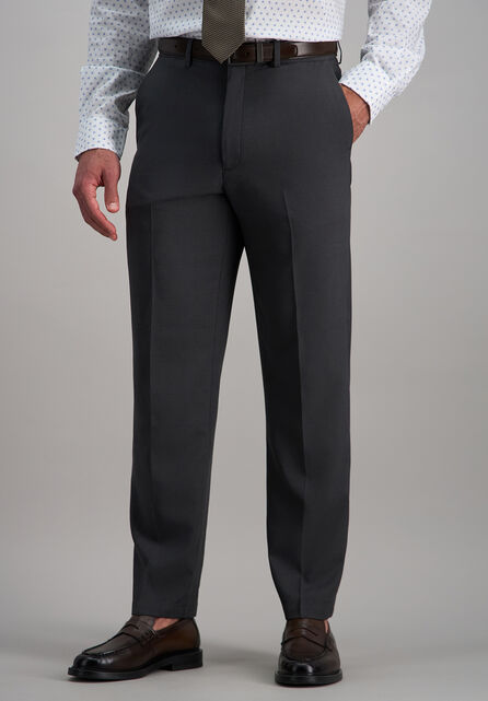 Premium Comfort Dress Pant - Tonal Glen Plaid, Black / Charcoal