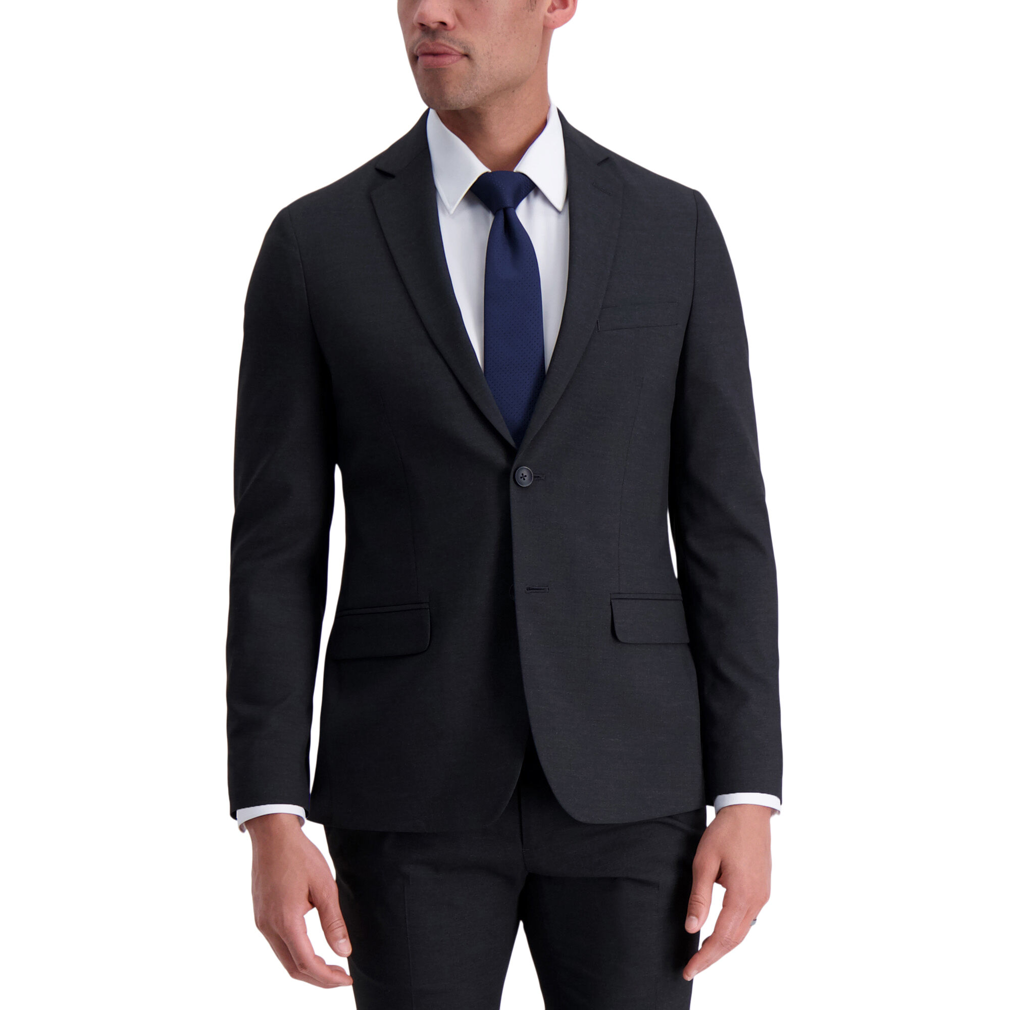 Jm haggar slim fit suit sale