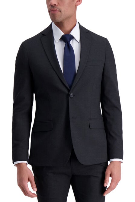 J.M. Haggar Ultra Slim Suit Jacket, Charcoal Htr view# 1