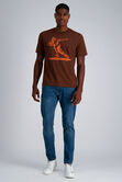 Pro Football Hall of Fame X Haggar - Vintage Player Graphic Tee,  Brown #369 view# 6
