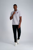 Pro Football Hall of Fame X Haggar - Vintage Wash Polo, Silver view# 5