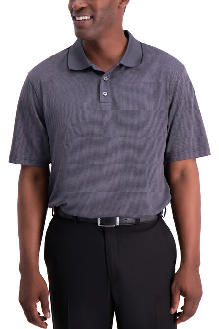 Cool 18&reg; Houndstooth Polo,  view# 1