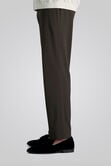 J.M. Haggar 4 Way Stretch Dress Pant, Brown view# 3