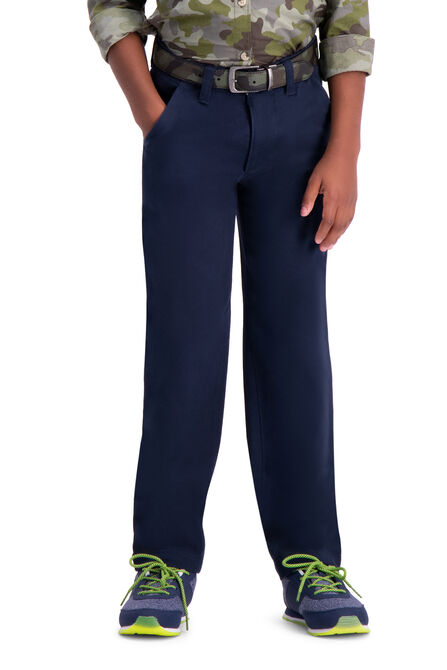 Boys Sustainable Chino &#40;8-20&#41;, Navy view# 1