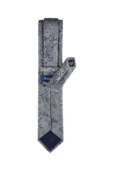Graphite Paisley Tie, Graphite view# 2