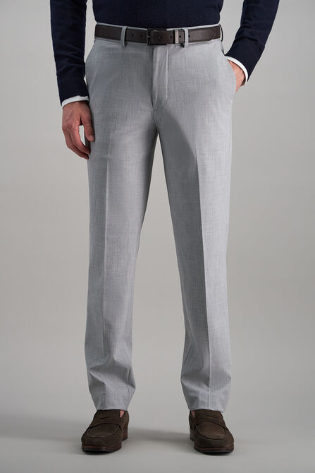 J.M. Haggar 4 Way Stretch Dress Pant, Light Grey view# 1