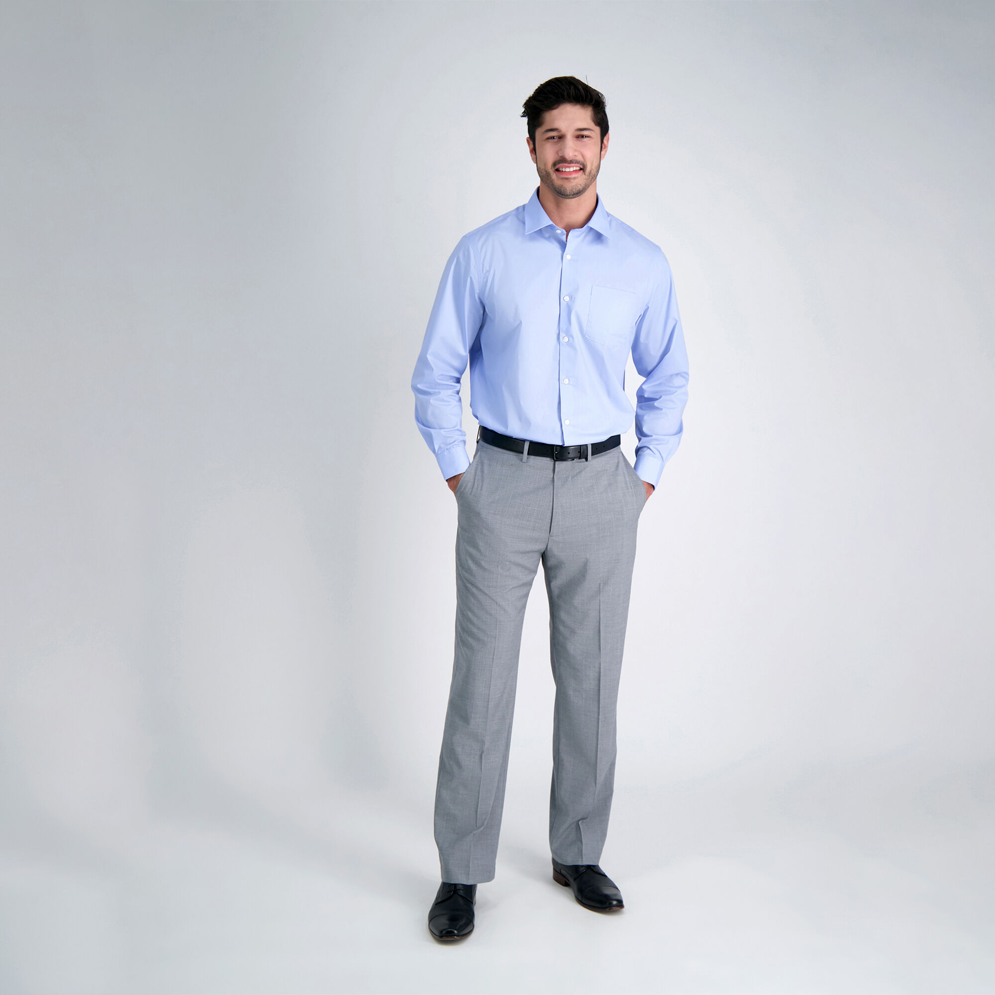 Light Blue Premium Comfort Dress Shirt