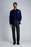 Smart Wash&reg; Dress Shirt - Black, Black view# 4