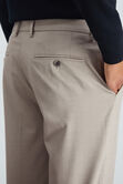 J.M. Haggar Dress Pant - Sharkskin, Oatmeal view# 6