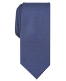 Carbon Solid Tie, Navy view# 1