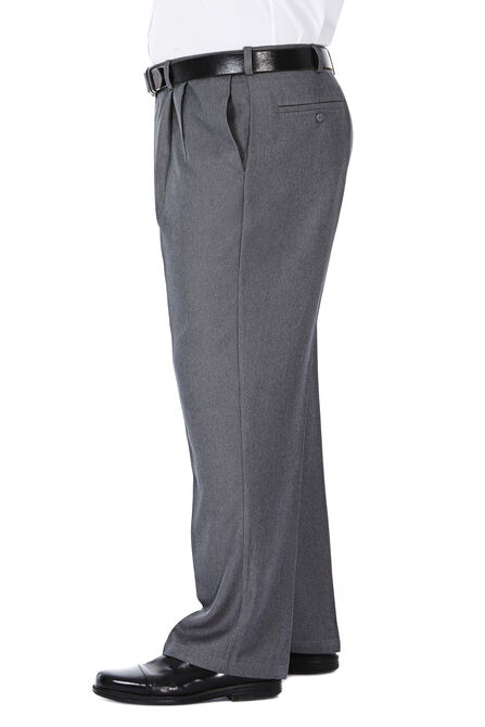 Big &amp; Tall Cool 18&reg; Heather Solid Pant, Graphite view# 2