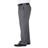 Big &amp; Tall Cool 18&reg; Heather Solid Pant, Graphite view# 2