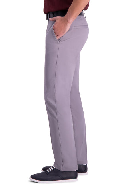 Premium Comfort Khaki Pant, Light Grey view# 5