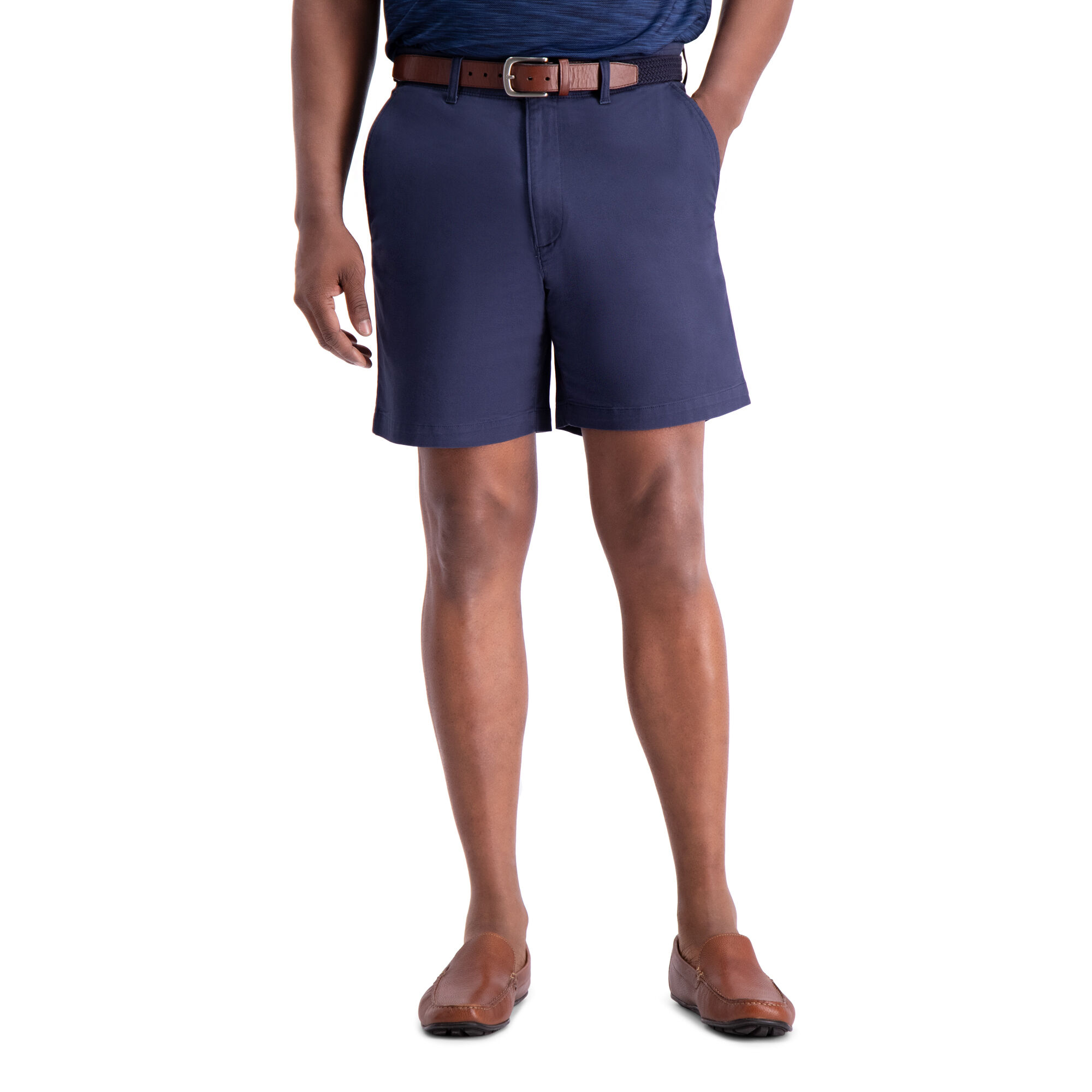Haggar Coastal Chino Short Blue (HS00222 Clothing Shorts) photo