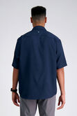 Dobby Button Down Shirt, Navy view# 2