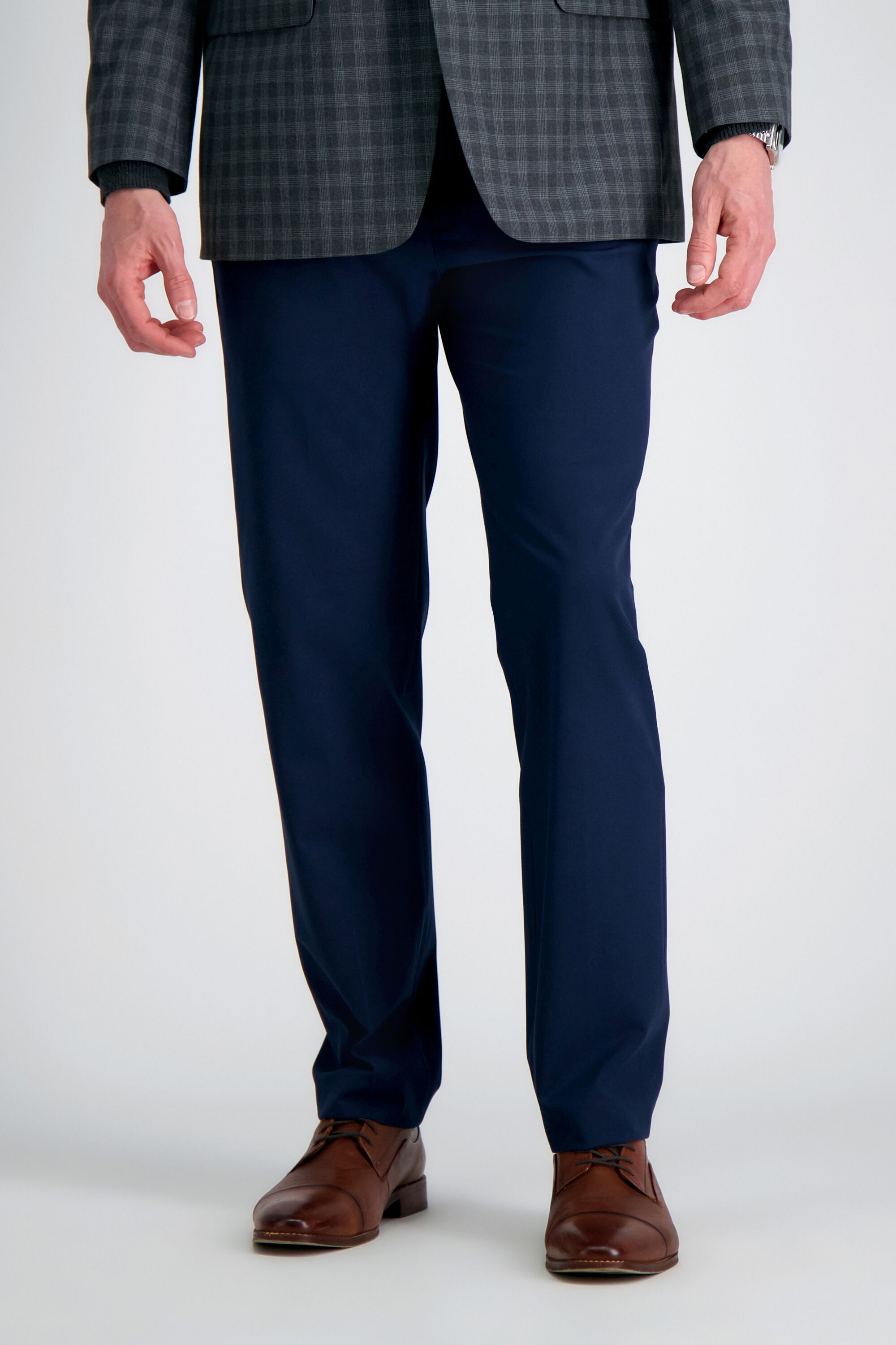 Haggar navy top blue pants