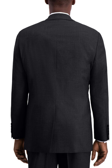 J.M. Haggar Texture Weave Suit Jacket, Charcoal Htr view# 2