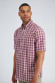 Life Khaki&trade; Plaid Shirt, Red view# 4