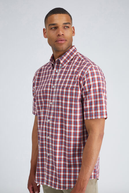 Life Khaki&trade; Plaid Shirt, Red view# 4