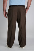 Big &amp; Tall Cool 18&reg; Pro Heather Pant, Brown Heather view# 4