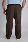 Big &amp; Tall Cool 18&reg; Pro Heather Pant, Brown Heather view# 4