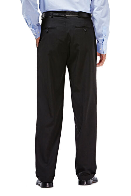 Suit Separates Pant - Pleated Front, Black view# 3