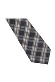 Fine Plaid Tie, Black view# 3