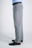 J.M. Haggar 4-Way Stretch Dress Pant - Textured Plaid,  view# 3