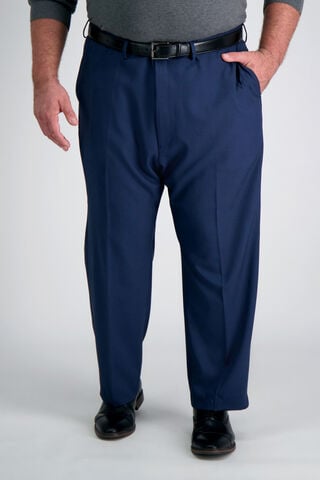 Big &amp; Tall Travel Performance  Suit Pant, BLUE